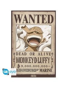 ONE PIECE - Poster Maxi 91.5x61 - Wanted Luffy Wano