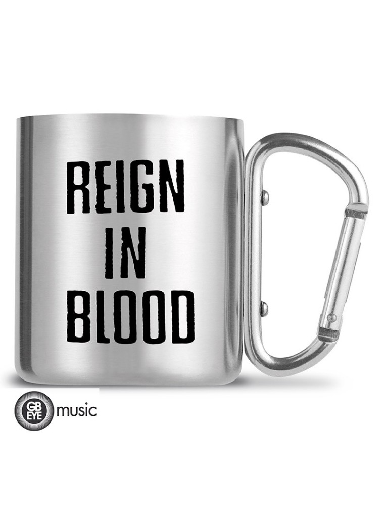 Slayer - Tazza Carabiner - Reign In Blood - Con Box