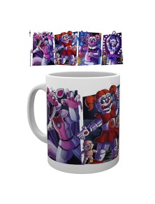 Five Nights At Freddy's - Tazza - 320 Ml - Sisters - Subli - Box