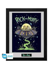 Rick E Morty - Framed Print...