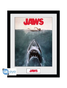 JAWS - Framed print "Key Art" (30x40)