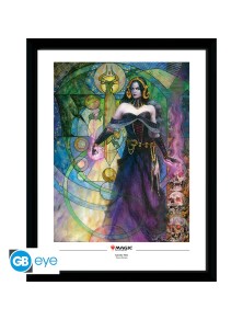 MAGIC THE GATHERING - Framed print "Liliana" (30x40)