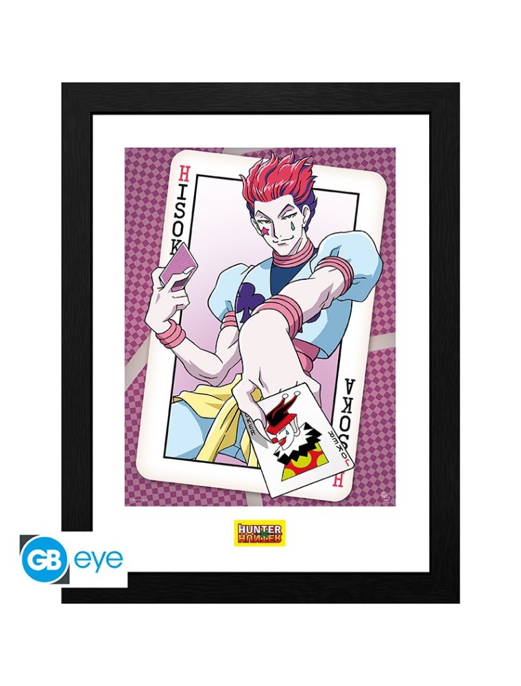 HUNTER X HUNTER - Framed print "Hisoka" (30x40)