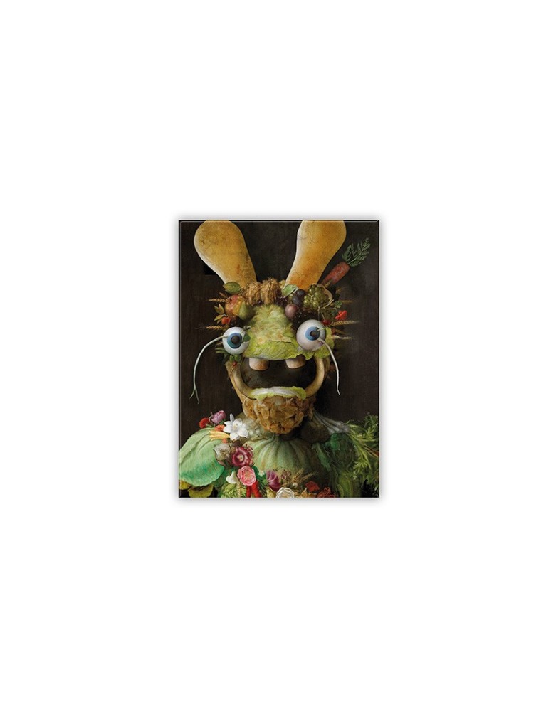 RAVING RABBIDS - Magnet "Soft Touch" 65×90 mm - VERTUMNE