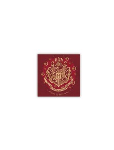 Harry Potter - Magnet 8x8cm - X-MAS - Hogwarts Red