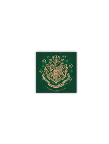 Harry Potter - Magnet 8x8cm - X-MAS - Hogwarts Green