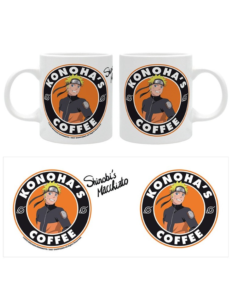 Naruto Shippuden - Tazza - 320ml - "konoha's Coffee"