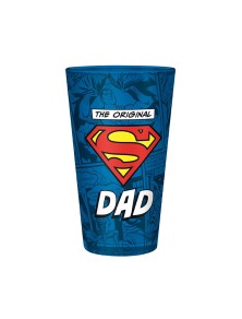 DC COMICS - Large Glass -...