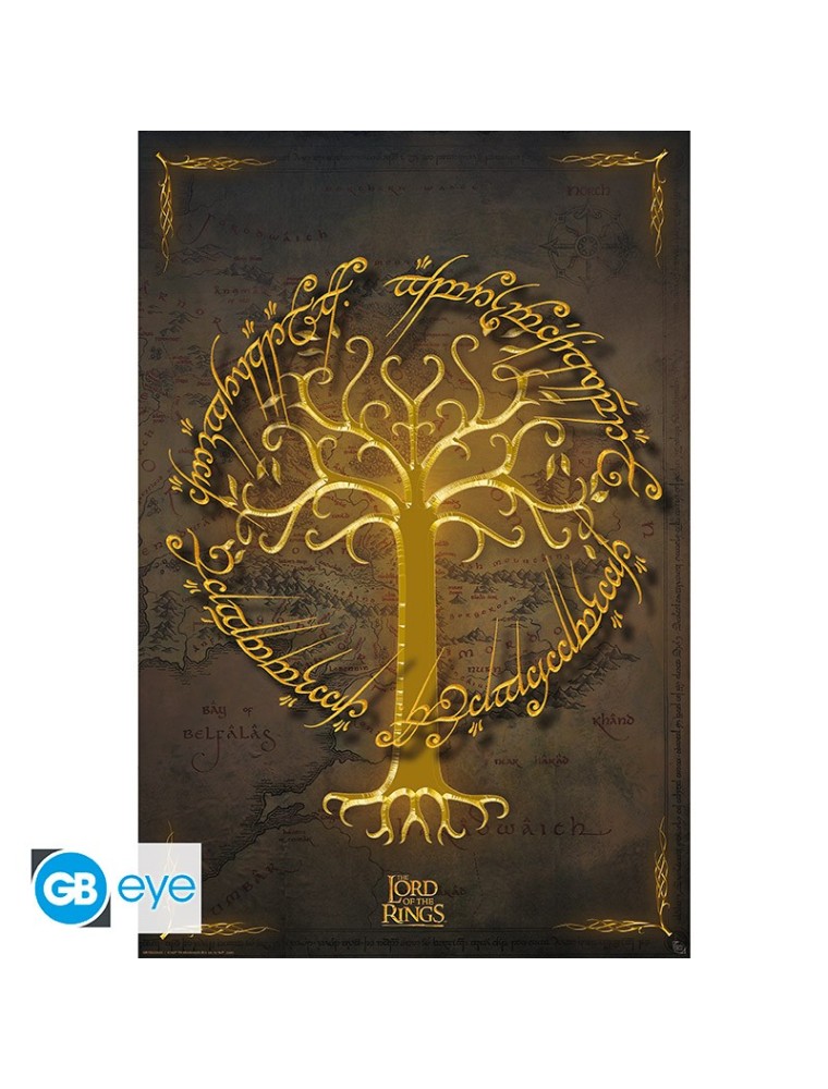 Il Signore Degli Anelli - Poster Maxi 91.5x61 Foil - White Tree