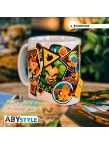 Crash Bandicoot - Tazza - 320 Ml - Sticker -subli- Con Box