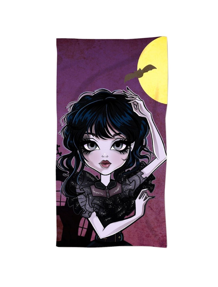 Gothic Girl Cotone Telo Mare