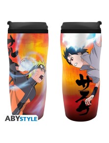 Naruto Shippuden - Tazza Da Viaggio "naruto Vs Sasuke"