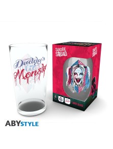 DC COMICS - Verre XXL - 400ml - Harley Quinn Face - box