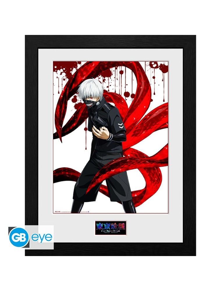 TOKYO GHOUL - Framed print "Ken" (30x40)