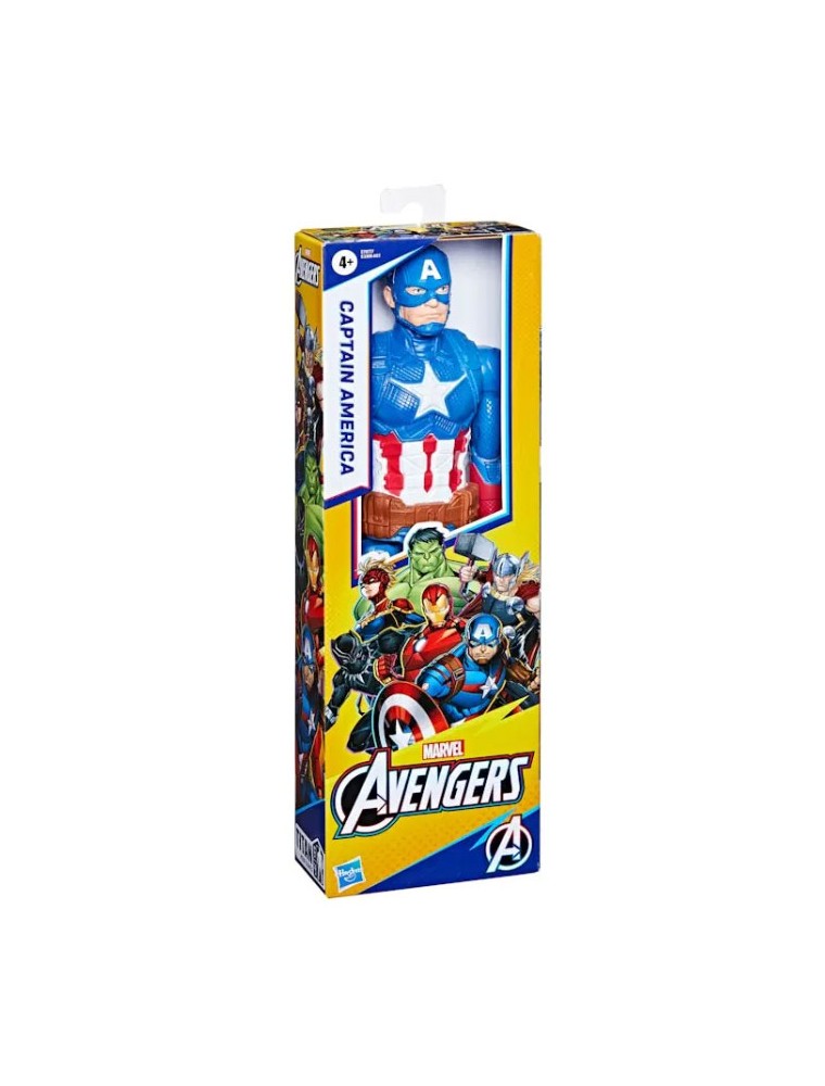 MARVEL AVENGERS TITAN HERO CAPTAIN AMERICA V2 MARVEL AVENGERS - FIGURES