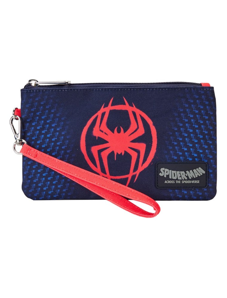 Marvel By Loungefly Portafoglio Spider-verse Miles Morales Aop Wristlet Loungefly