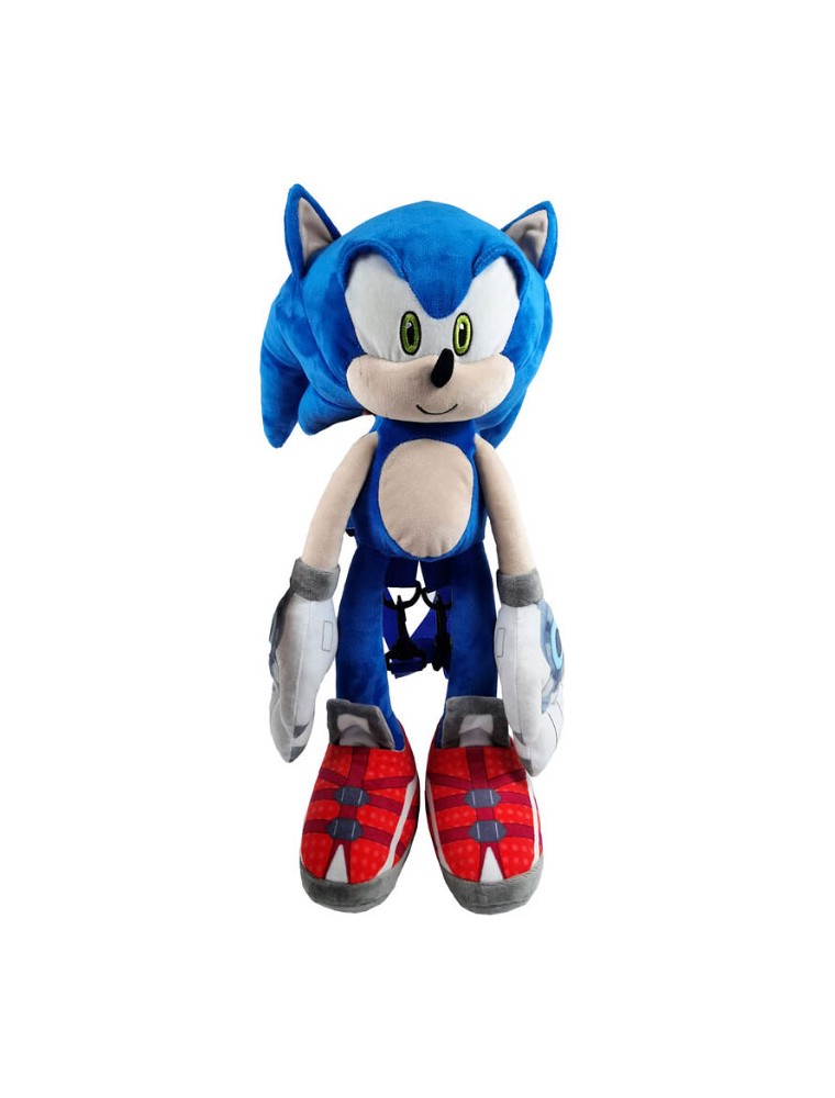 PELUCHE ZAINO SONIC THE HEDGEHOG 40CM SONIC THE HEDGEHOG - PELUCHE