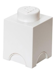 CONTENITORE LEGO BRICK 1 BIANCO LEGO - GADGET