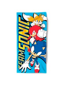 Sonic The Hedgehog Cotone Telo Mare Sega