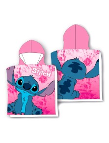 Disney Stitch Microfibre Poncho Asciugamano Disney