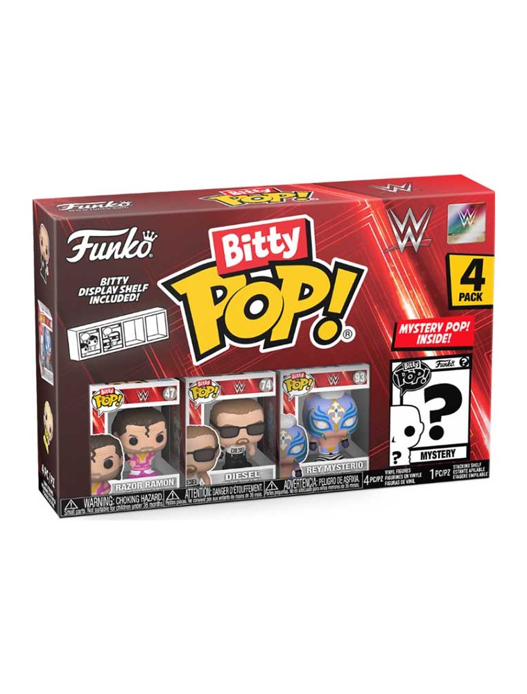 FUNKO BITTY POP 4 PACK WWE RAZOR RAMON WRESTLING/WWE - FUNKO