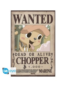 ONE PIECE - Poster Chibi 52x38 - Wanted Chopper Wano