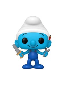 The Smurfs Pop! Television Figure in Vinile Puffo Tuttofare 9 Cm Funko