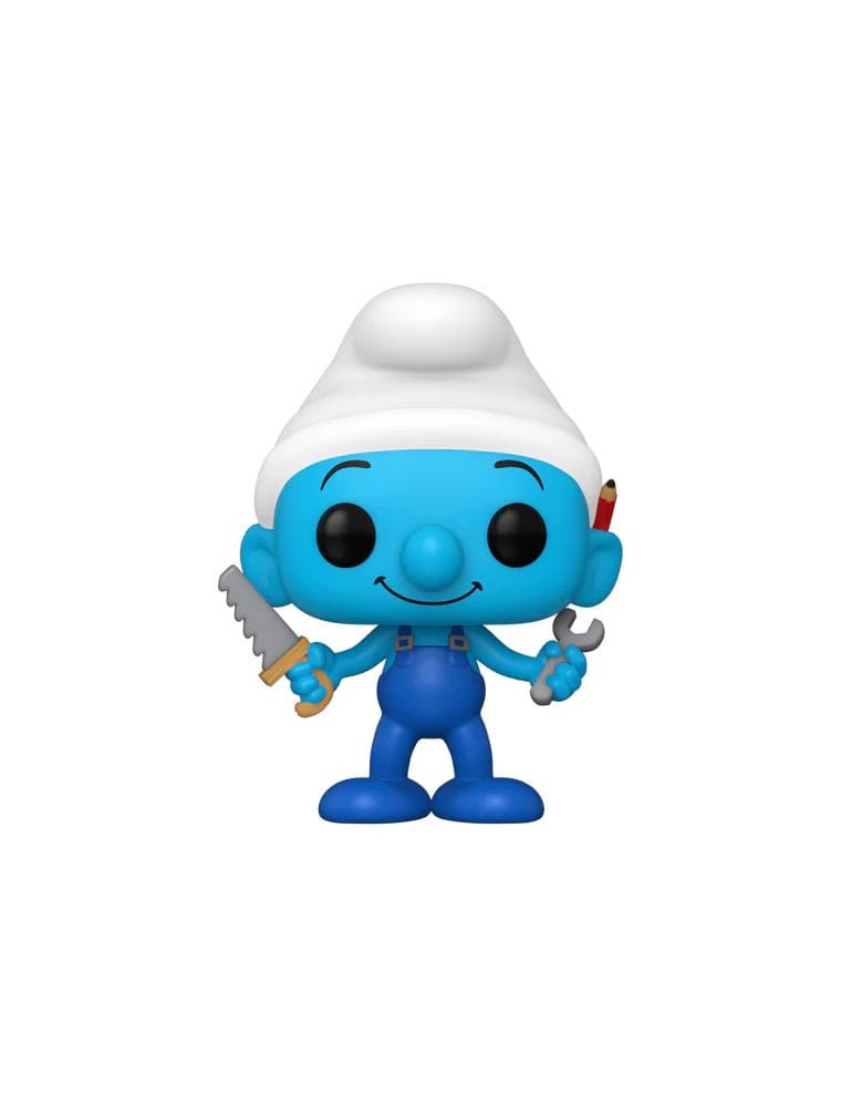 The Smurfs Pop! Television Figure in Vinile Puffo Tuttofare 9 Cm Funko