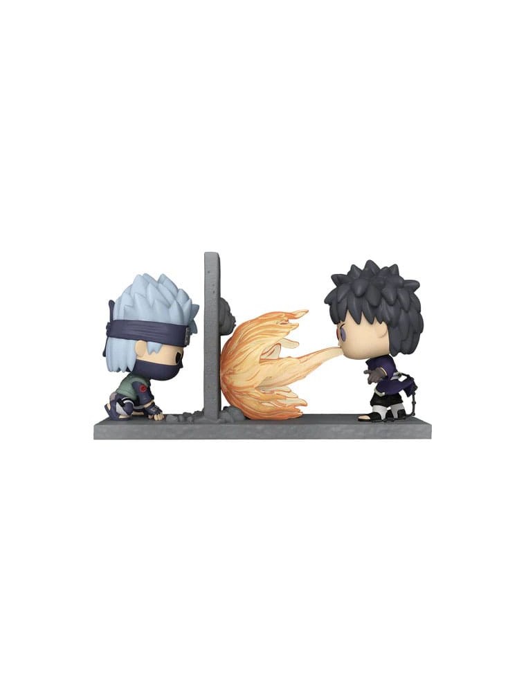 Naruto Pop! Moment Vinile Figures Kakashi Vs Obito 9 Cm Funko