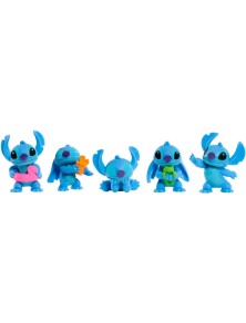 Disney Stitch set 5 figures...