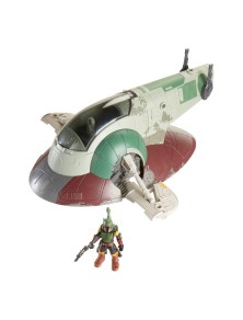 Star Wars Mission Fleet Fahrzeug Vehicle Con Figura Firespray Con Boba Fett 6 Cm Hasbro