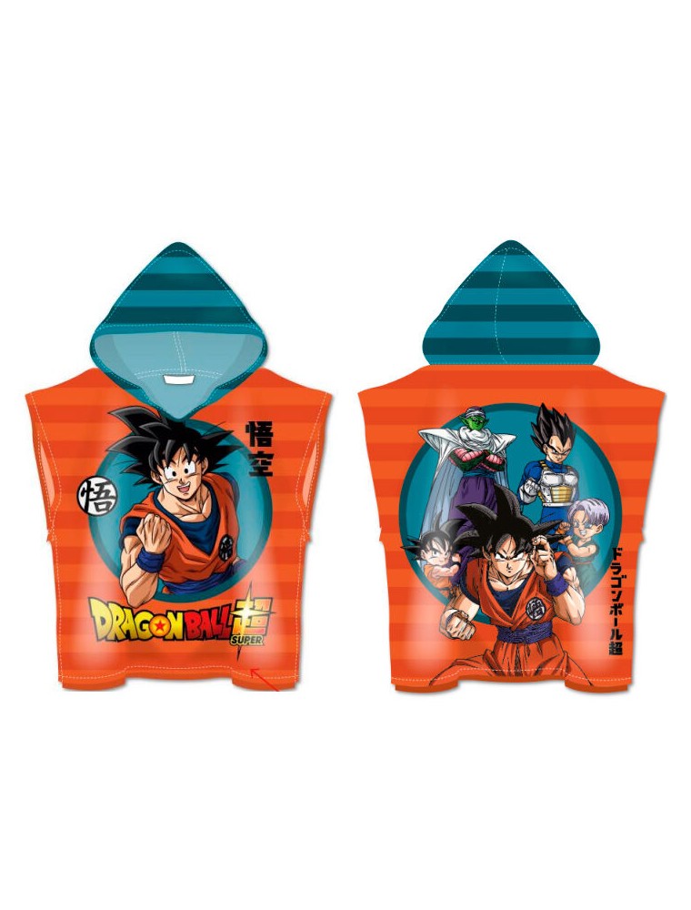 Dragon Ball Super Microfibre Poncho Asciugamano Toei Animation