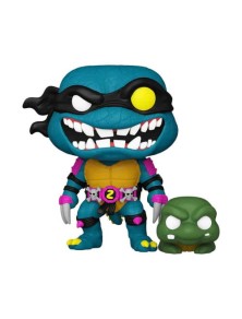 Tartarughe Ninja Pop! Television Figure Vinile Slash & Slash Pre-Mutazione 9 Cm