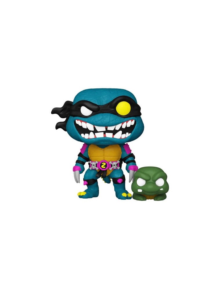 Tartarughe Ninja Pop! Television Figure Vinile Slash & Slash Pre-Mutazione 9 Cm