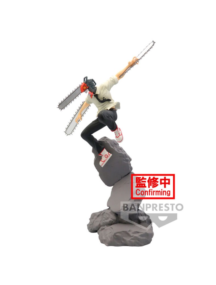 Chainsaw Man Combination Battle Katana Man Samurai Sword Figura 18cm Banpresto