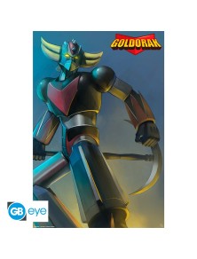 Goldrake Poster Maxi Grendizer con Ascia 91.5 x 61 cm Gbeye