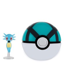 Pokémon Clip'n'Go Poké Balls Horsea & Net Ball Jazwares