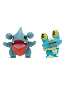 Pokémon Battle Figura First Partner Set Figura 2-pack Gible, Froakie 5 Cm Jazwares