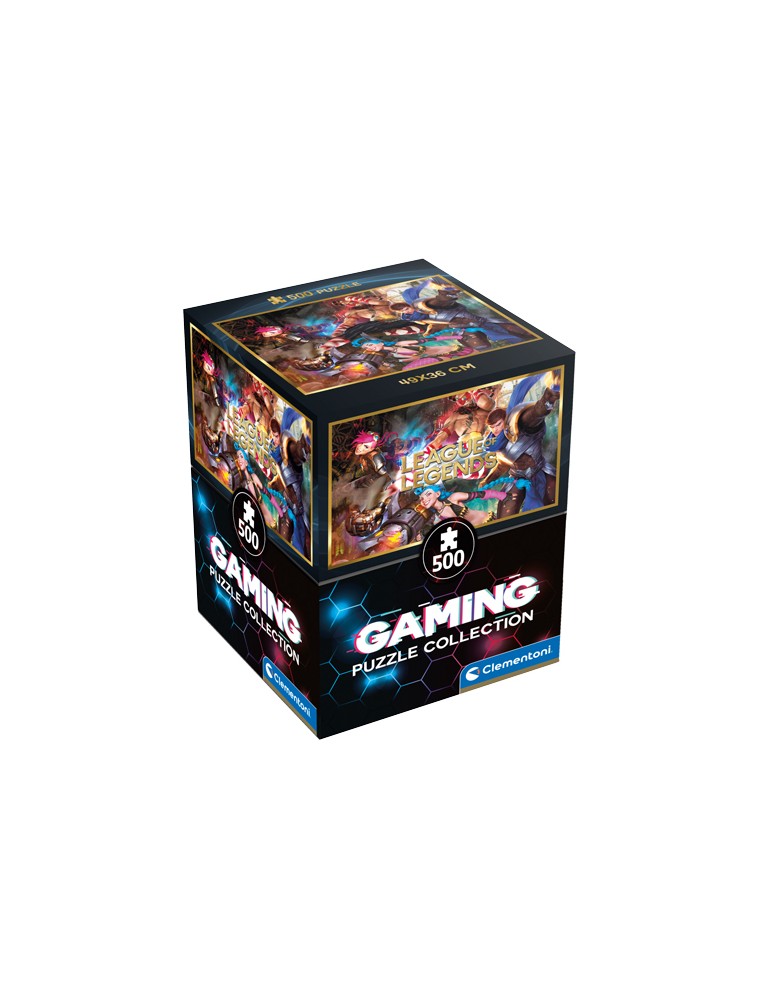 PUZZLE 500PZ LEAGUE OF LEGENDS BOX CUBE VIDEOGAMES - GIOCHI DA TAVOLO/SOCIETA'