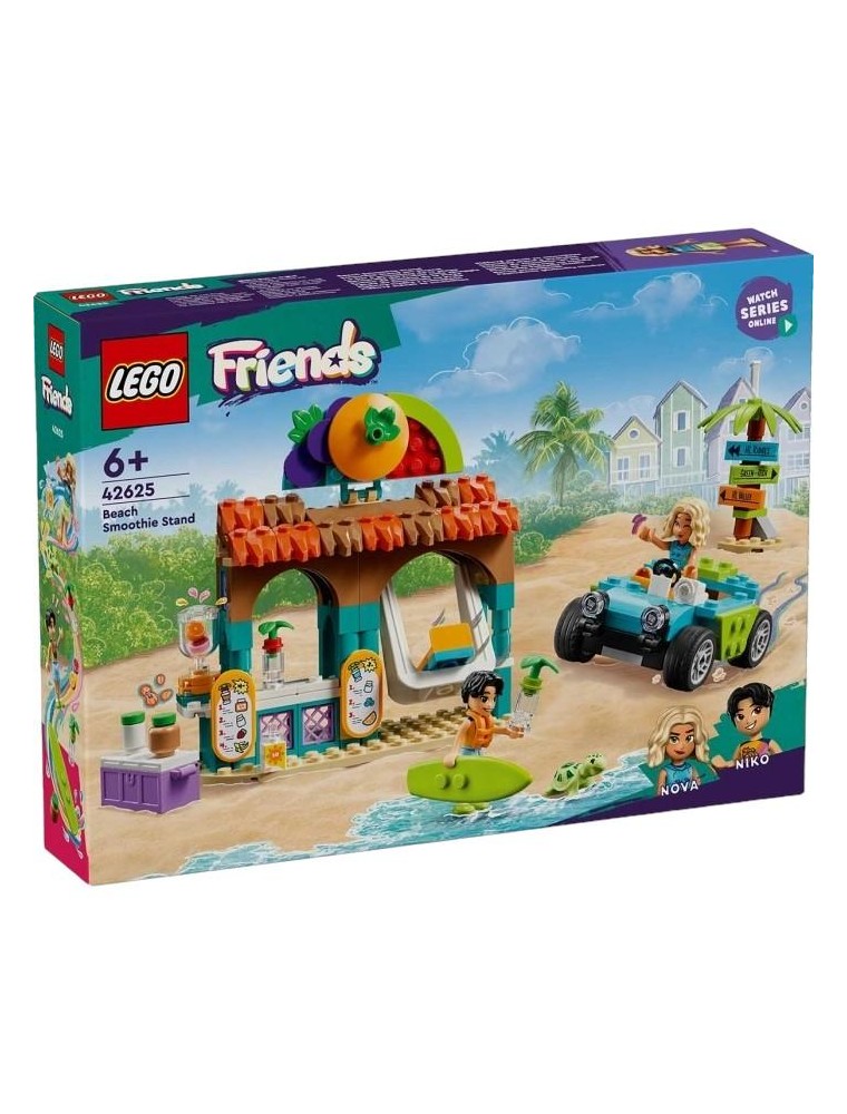 LEGO FRIENDS 42625 - BANCARELLA DEI FRULLATI SULLA SPIAGGIA