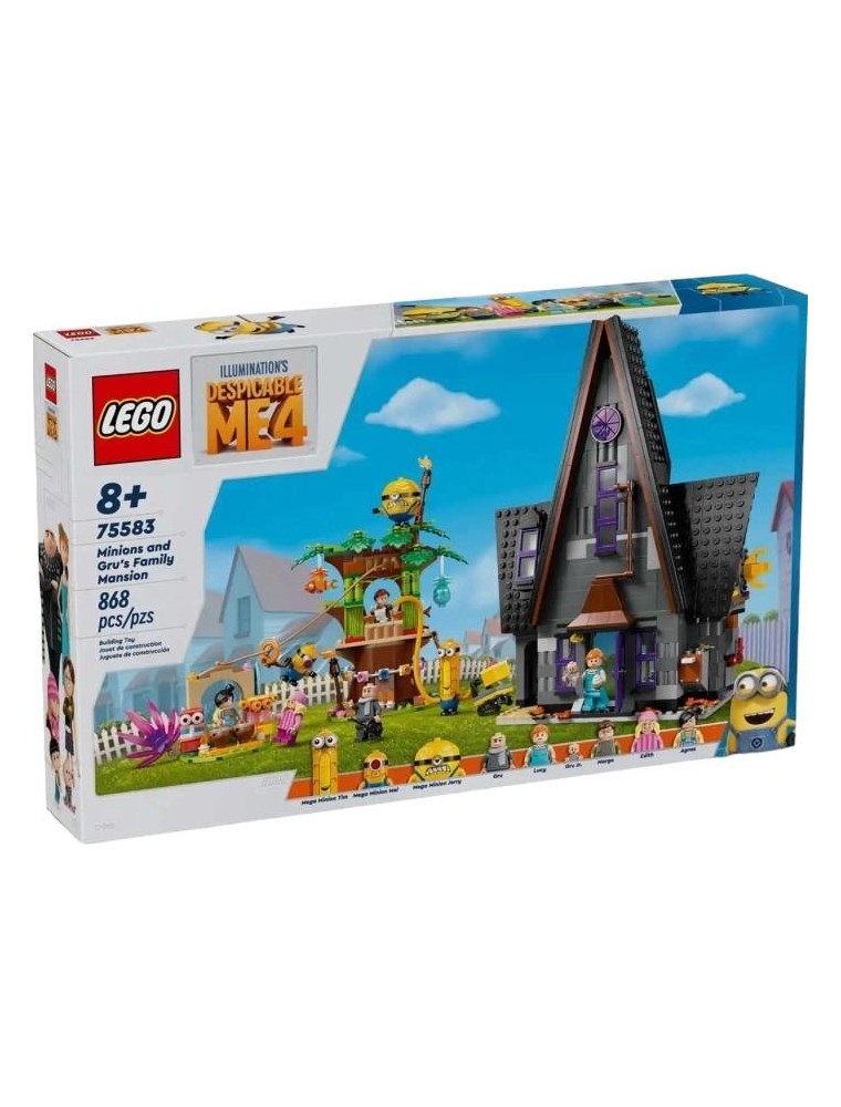 LEGO CATTIVISSIMO ME 4 75583 - I MINIONS E LA VILLA DELLA FAMIGLIA DI GRU