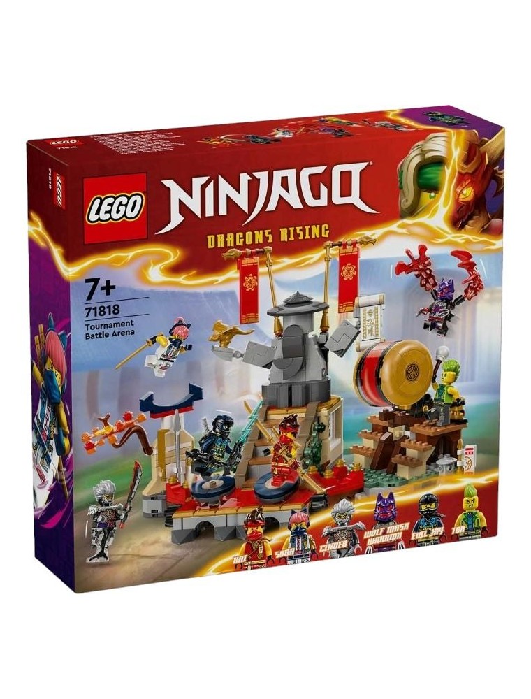 LEGO NINJAGO 71818 - TORNEO: ARENA DI BATTAGLIA