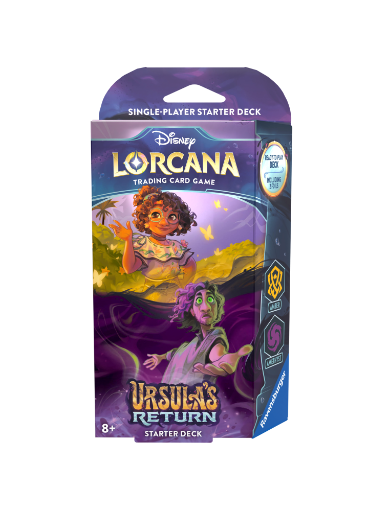 Disney Lorcana - Ursula's Return Starter Deck Amber/Amethyst ENG Ravensburger