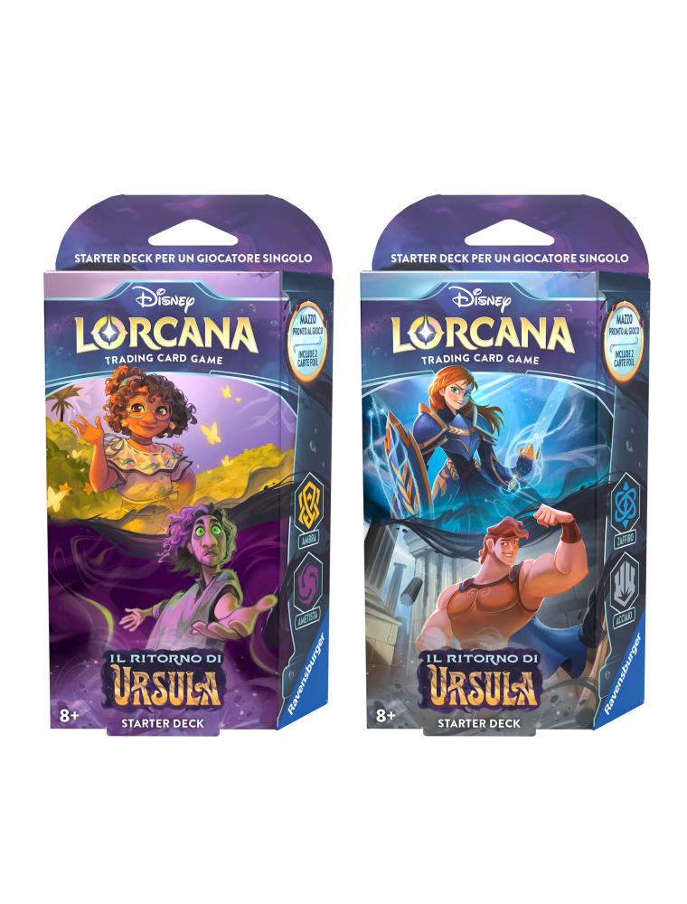 Disney Lorcana - Il Ritorno di Ursula Starter Deck Bundle ITA Ravensburger