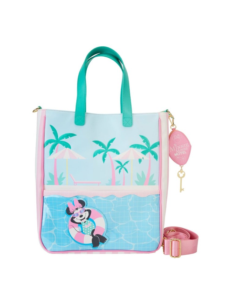 Disney By Loungefly Borsa Portatutto Con Porta Monete Minnie Mouse Vacation Style Loungefly