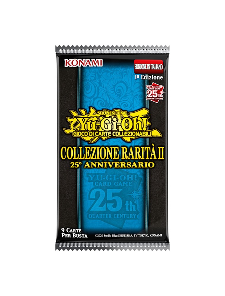 Yu-Gi-Oh! TCG Collezione Rarità II 25° Anniversario Busta da 9 carte (ITA)