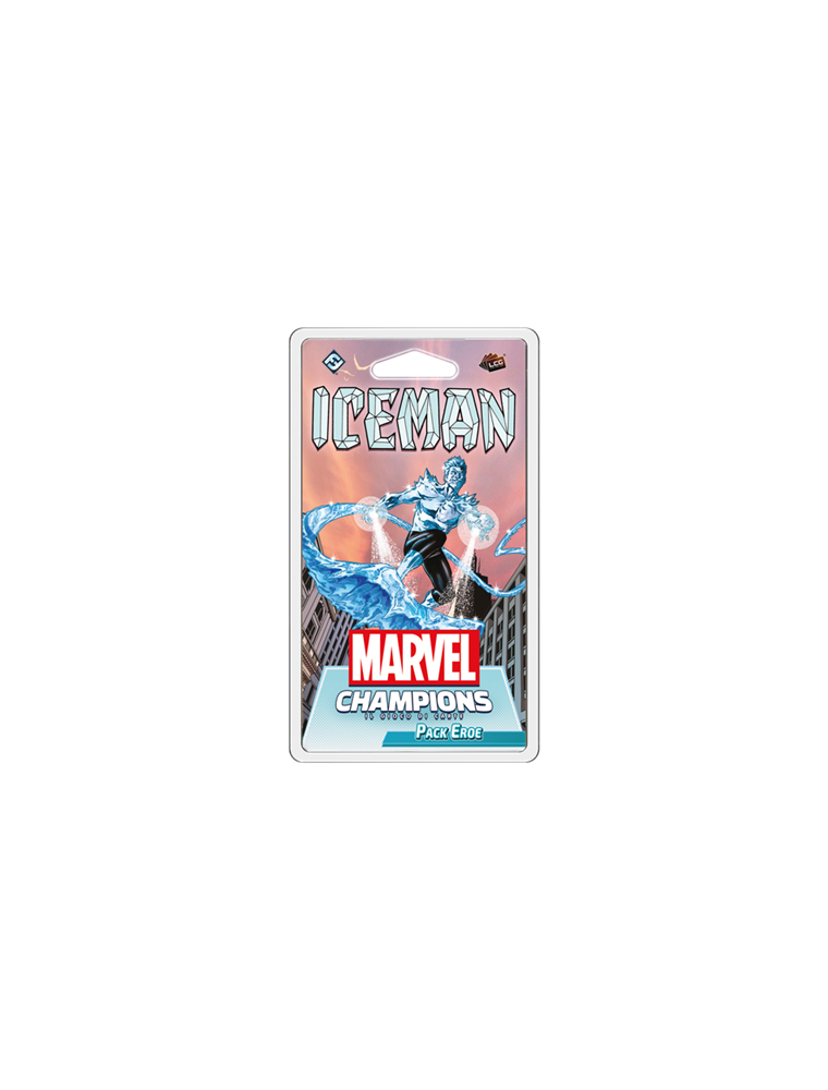 Mvc Lcg - Marvel Champions, Il Gioco Di Carte LCG - Iceman (Pack Eroe)