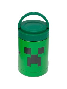 Minecraft Creeper Thermo Contenitore Per Il Pranzo 500ml Puckator