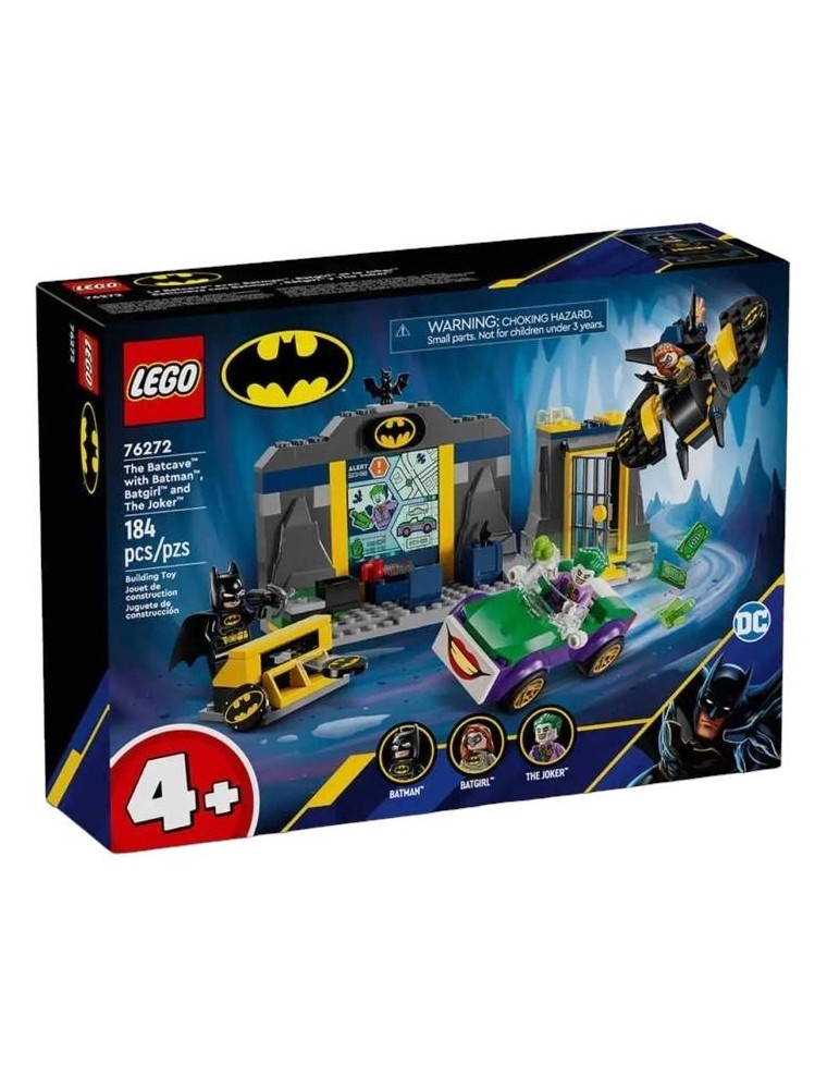 LEGO DC SUPER HEROES 76272 - BATCAVERNA CON BATMAN, BATGIRL E THE JOKER