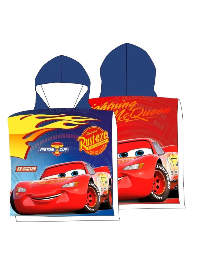 Disney Cars Cotone Poncho Asciugamano Disney